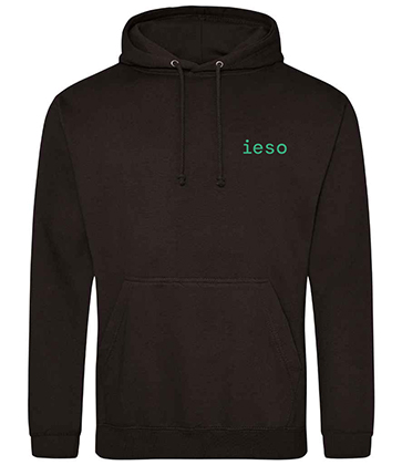 Hoodie - Black (Junior Sizes)